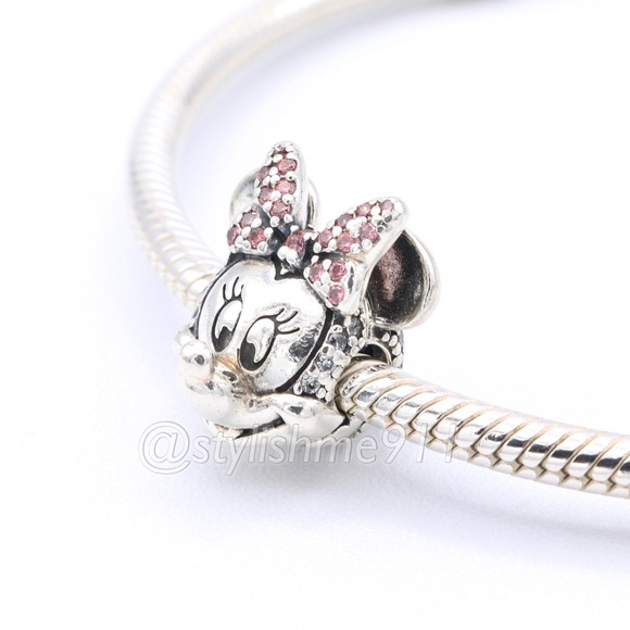 Authentic PANDORA Disney Minnie Clip with Zirconia - Picture 2 of 15